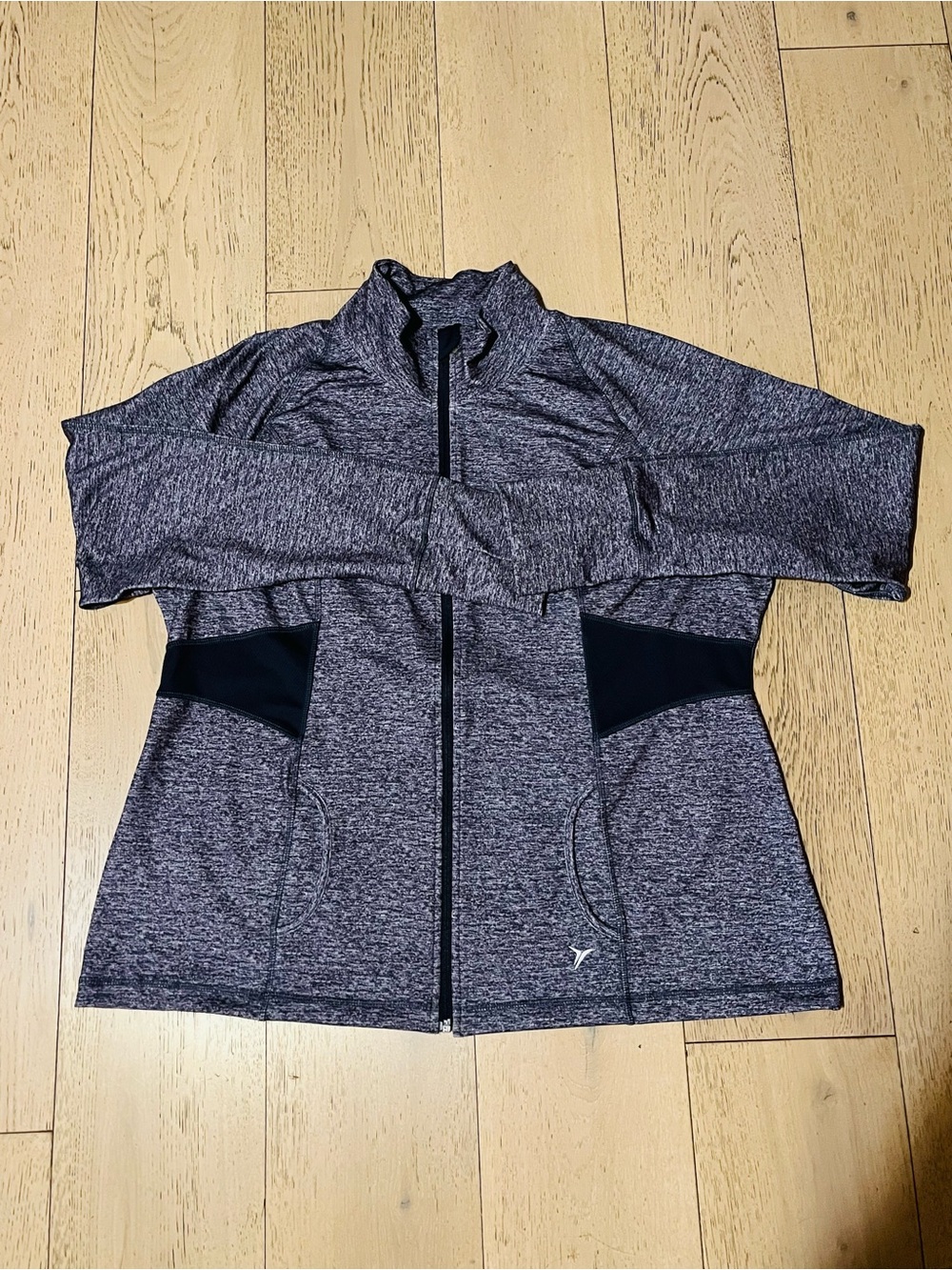Old Navy Compression Jacket - Carbon Black and Gray